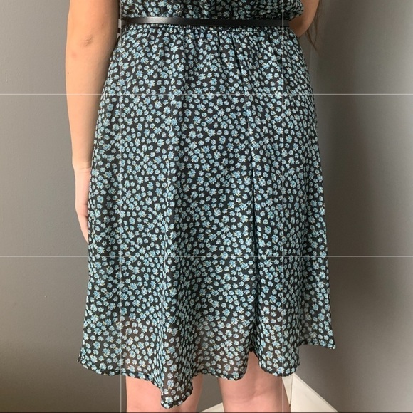 Xhiliration Belted Floral Dress - Picture 4 of 6